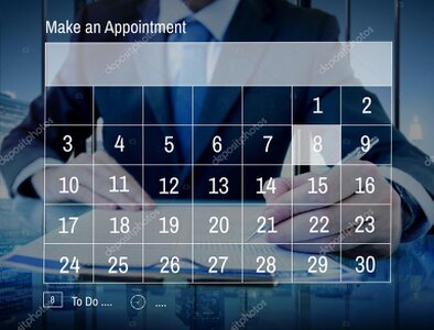 Zakelijk contract en planning met pen en kalender